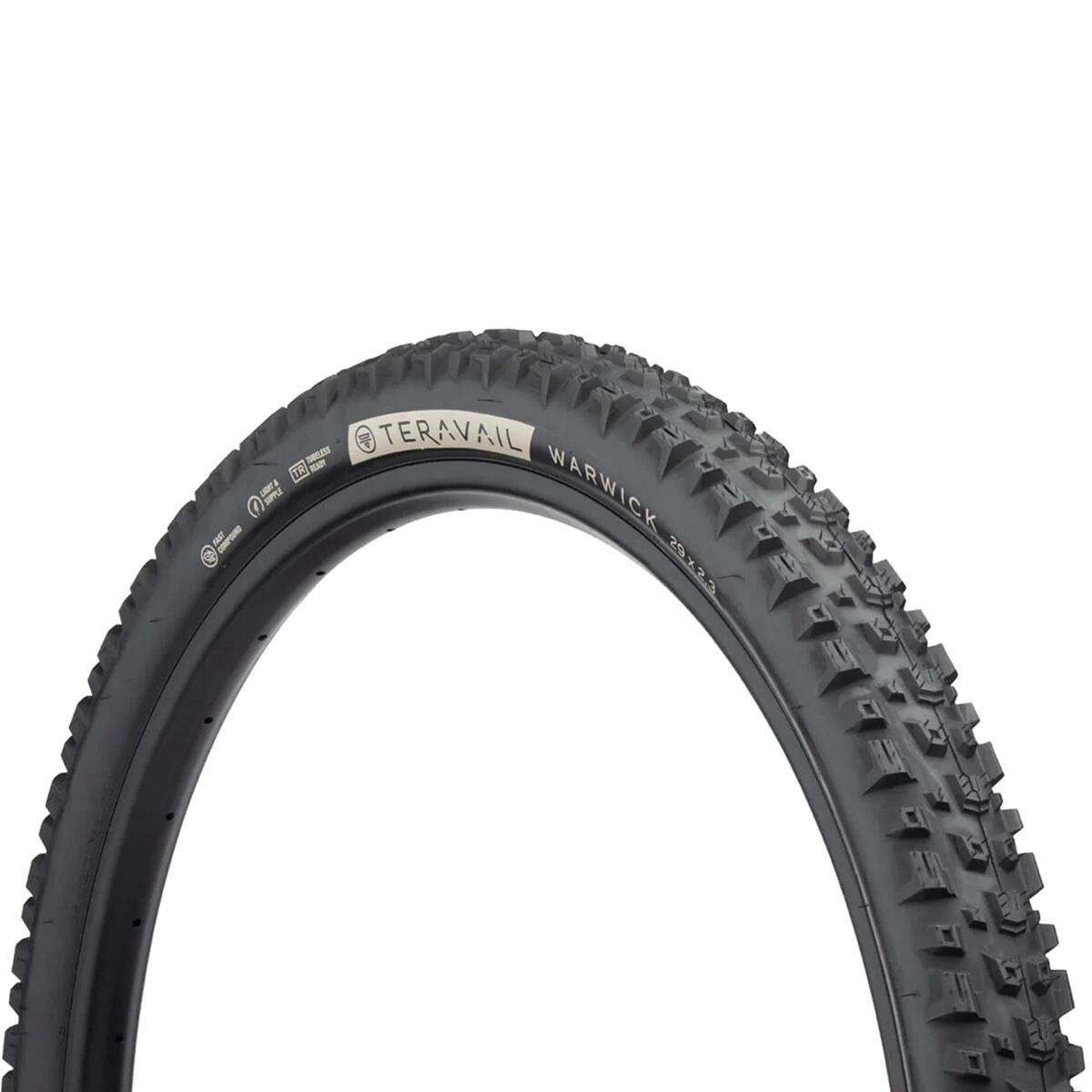 Image of Teravail Warwick Tire - 27.5in Black, Durable/Grip, 27.5x2.5