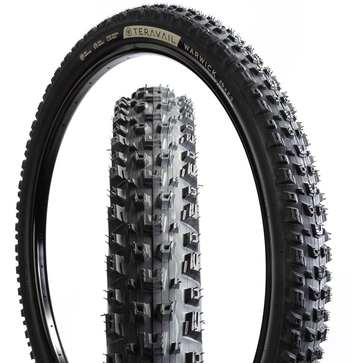 Image of Teravail Warwick Tire - 29in Black, Light & Supple/Fast, 29x2.3