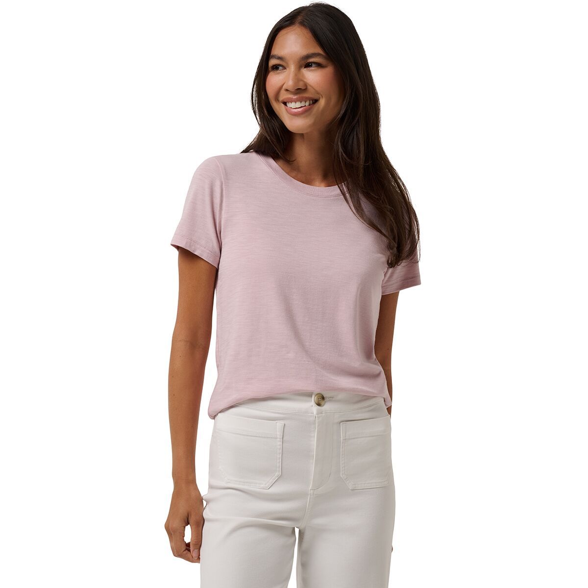 Image of TravisMathew Cloud T-Shirt - Women's Violet Ice, S