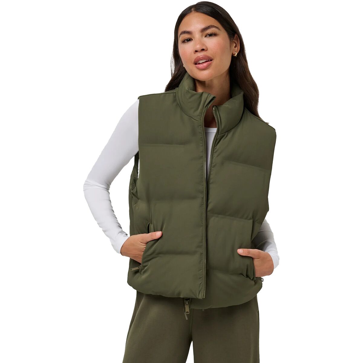 Image of TravisMathew Moontide Bonded Vest - Women's Grape Leaf, M