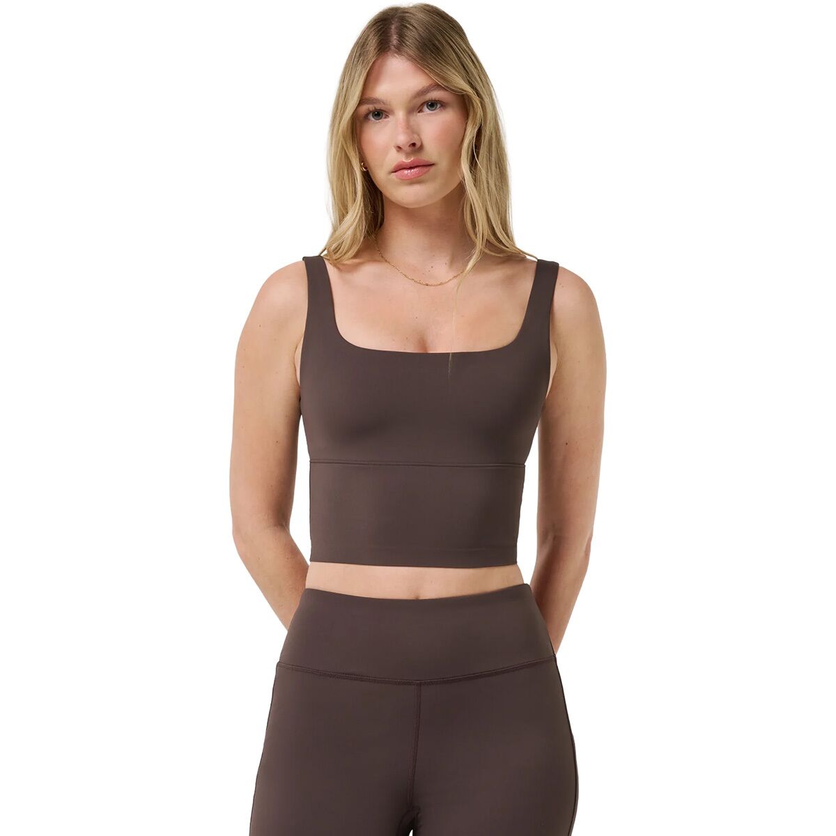 TravisMathew TravisMathew Moveknit Bonded Tank Top - Women's Coffee Grounds, XL