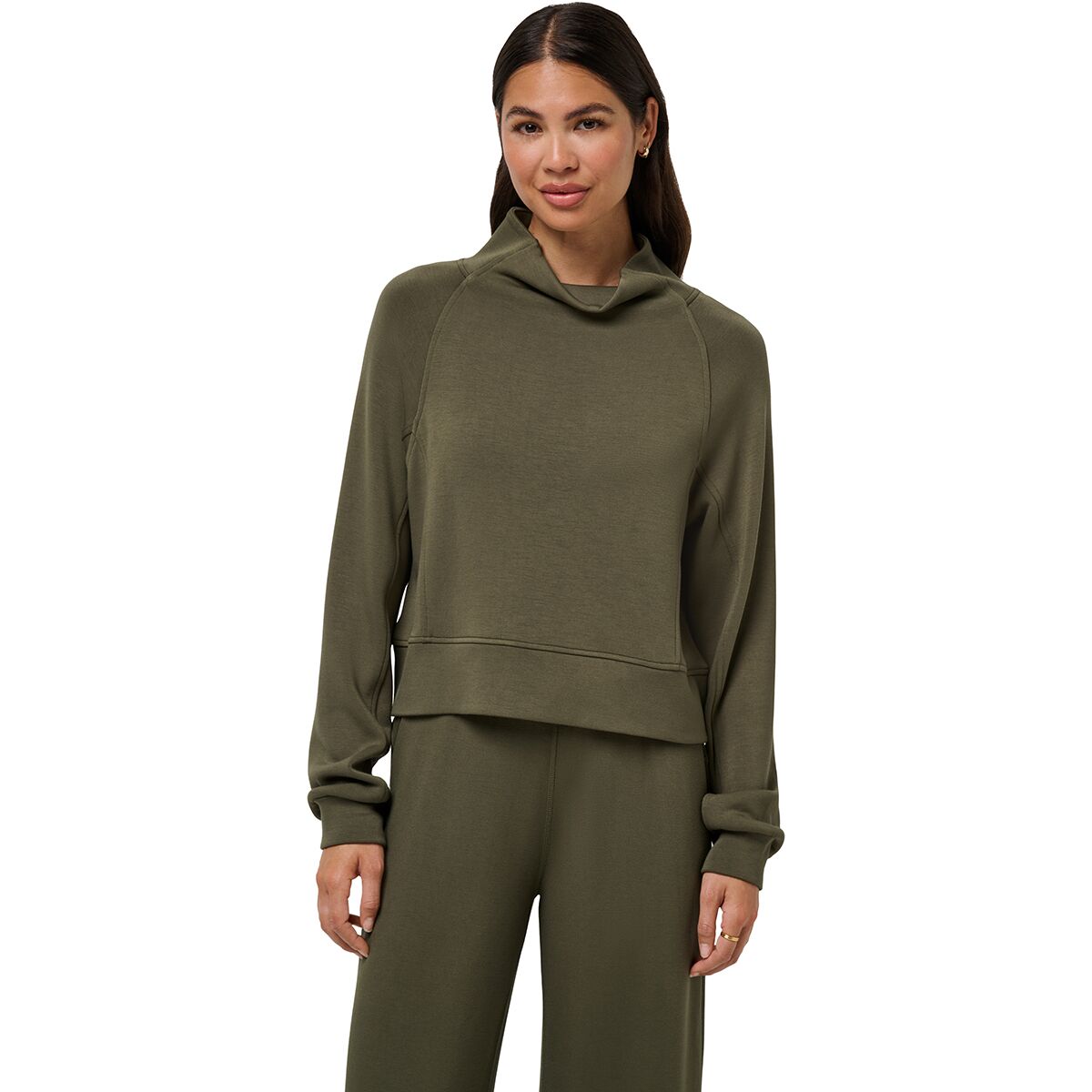 TravisMathew TravisMathew Skyloft Soft Funnel Pullover - Women's Grape Leaf, XL