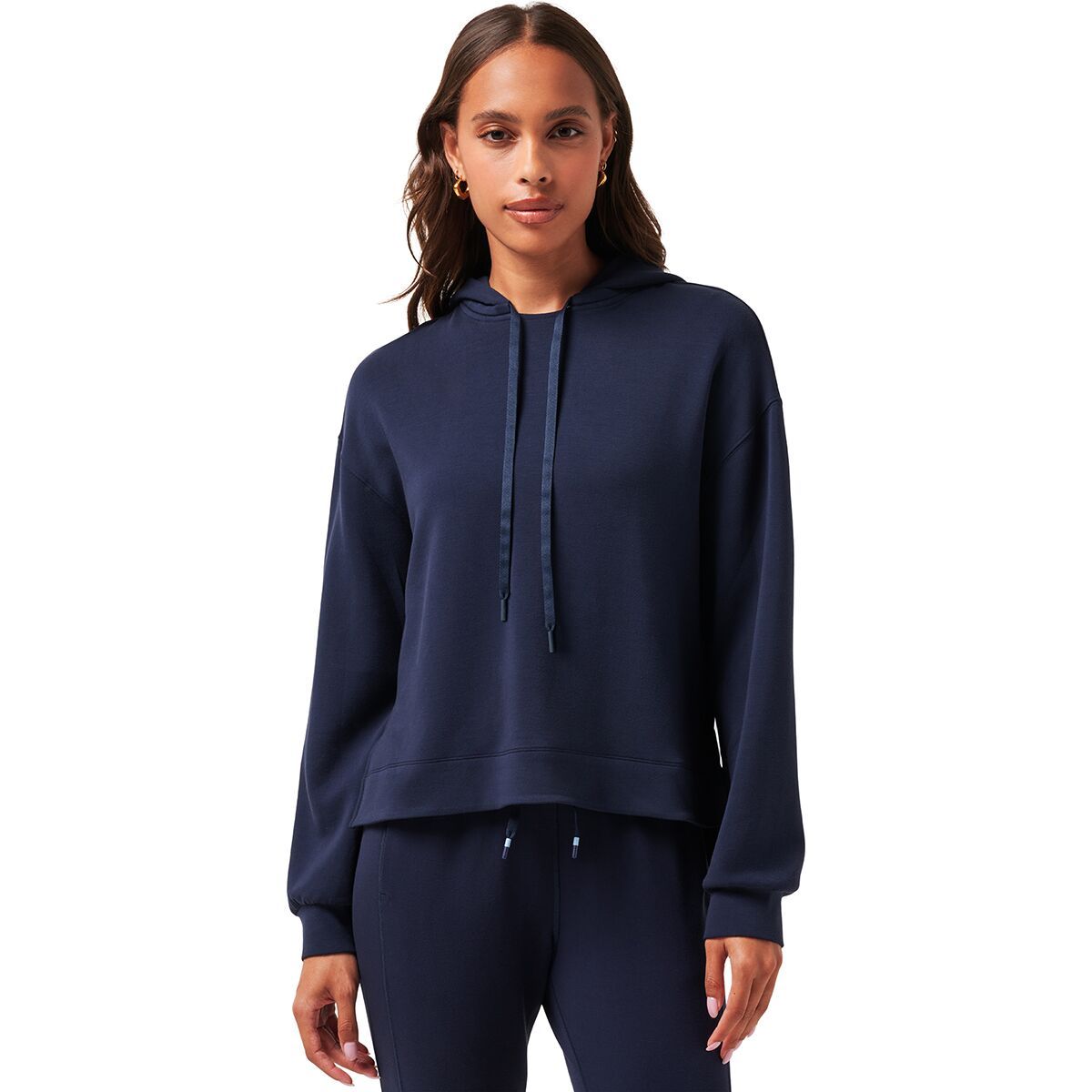 TravisMathew Skyloft Soft Hoodie - Women's Navy Blazer, M