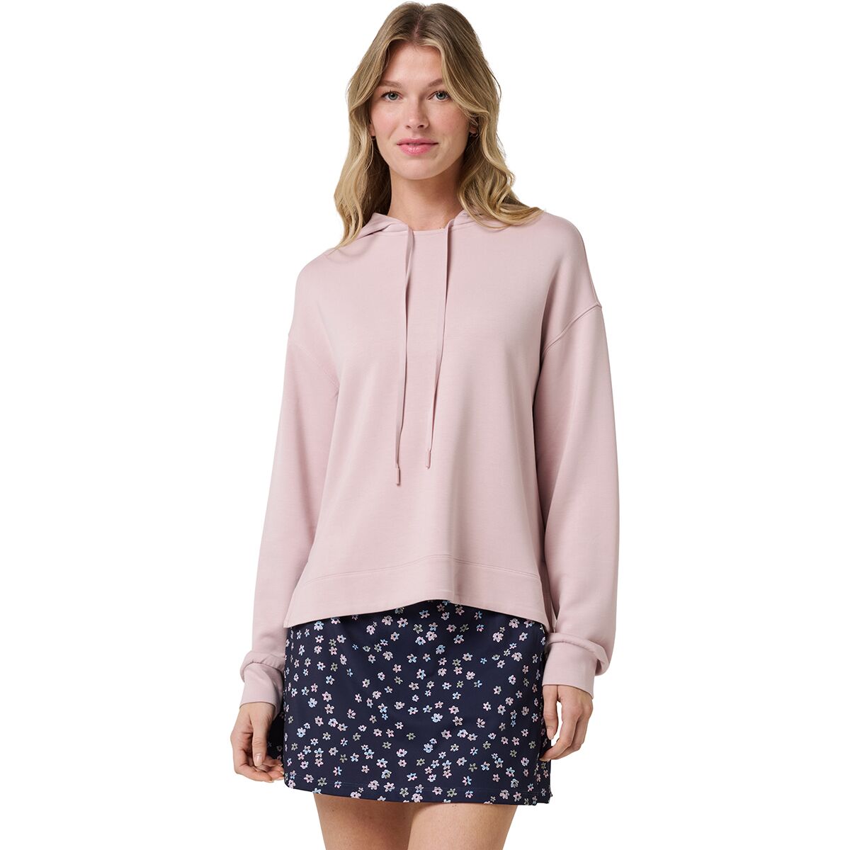 Image of TravisMathew Skyloft Soft Hoodie - Women's Violet Ice, S