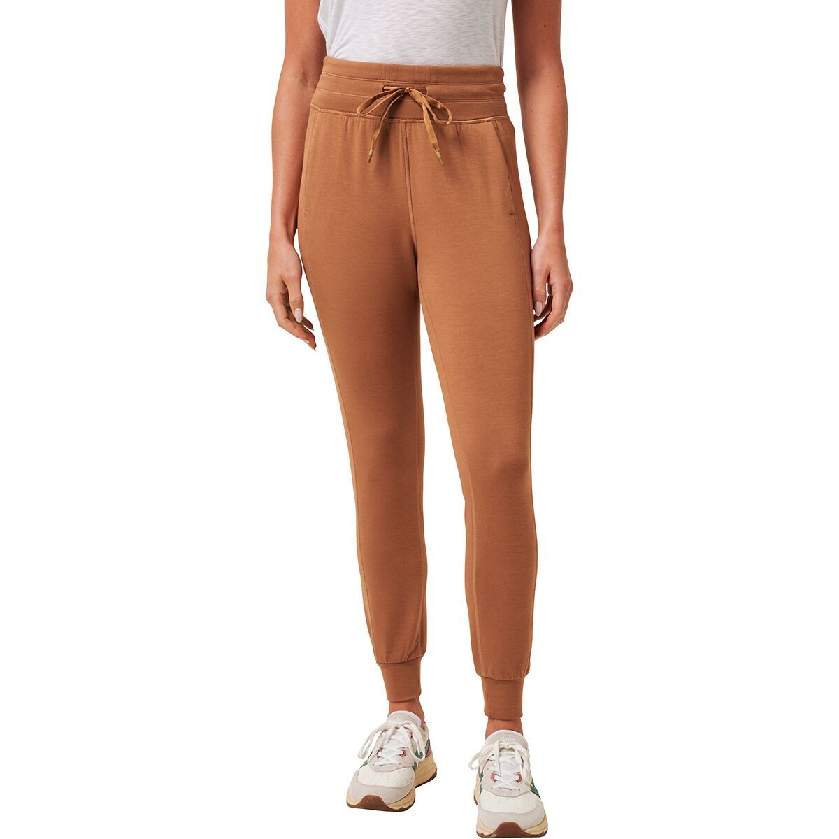 Image of TravisMathew Skyloft Soft Tie Jogger - Women's Chestnut, L
