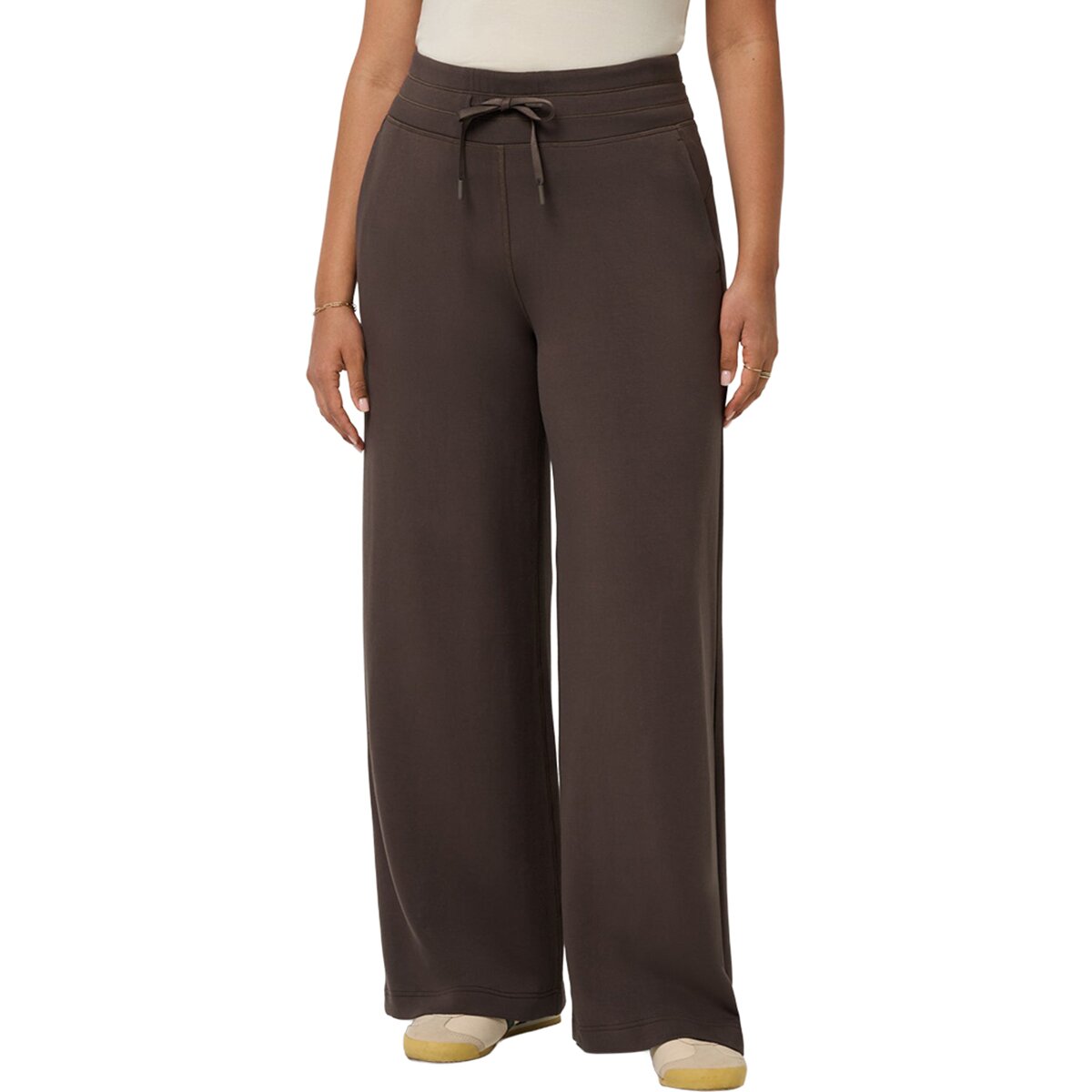 Image of TravisMathew Skyloft Soft Wide Leg Pant - Women's Turkish Coffee, S