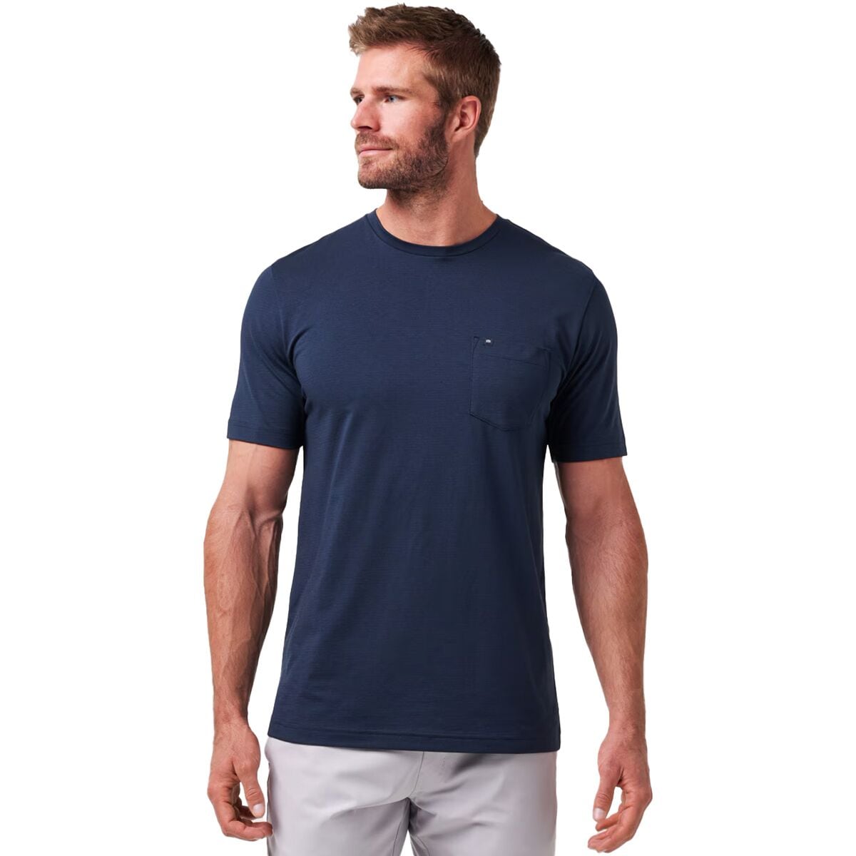 Image of TravisMathew Heater T-Shirt - Men's Total Eclipse, L