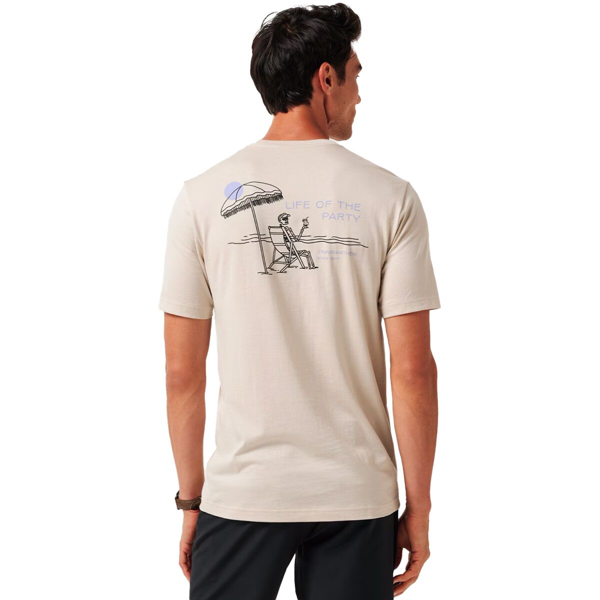 TravisMathew TravisMathew Lost Vacation T-Shirt - Men's Italian Sand, M