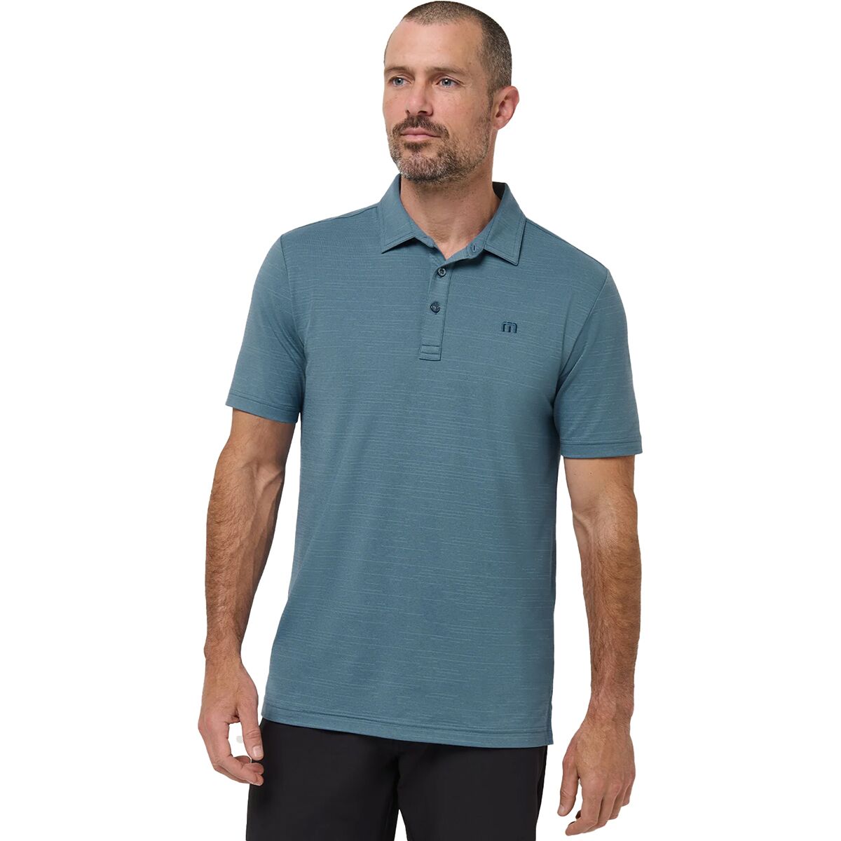 Image of TravisMathew The Heater Polo - Men's Copen Blue, XL