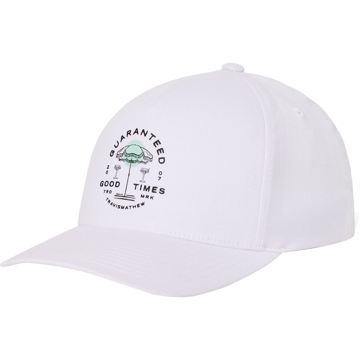 TravisMathew Summer Sail Hat White, One Size