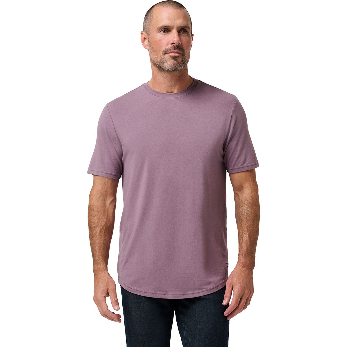 Image of TravisMathew Cloud Crew T-Shirt - Men's Moonscape, M