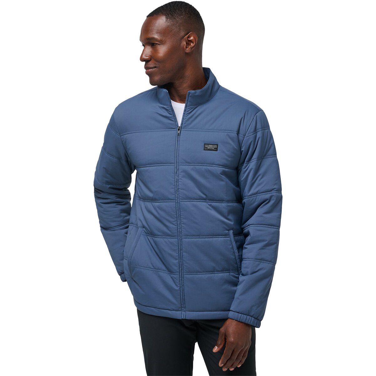 Image of TravisMathew Palisades Puffer Jacket - Men's Navy, S
