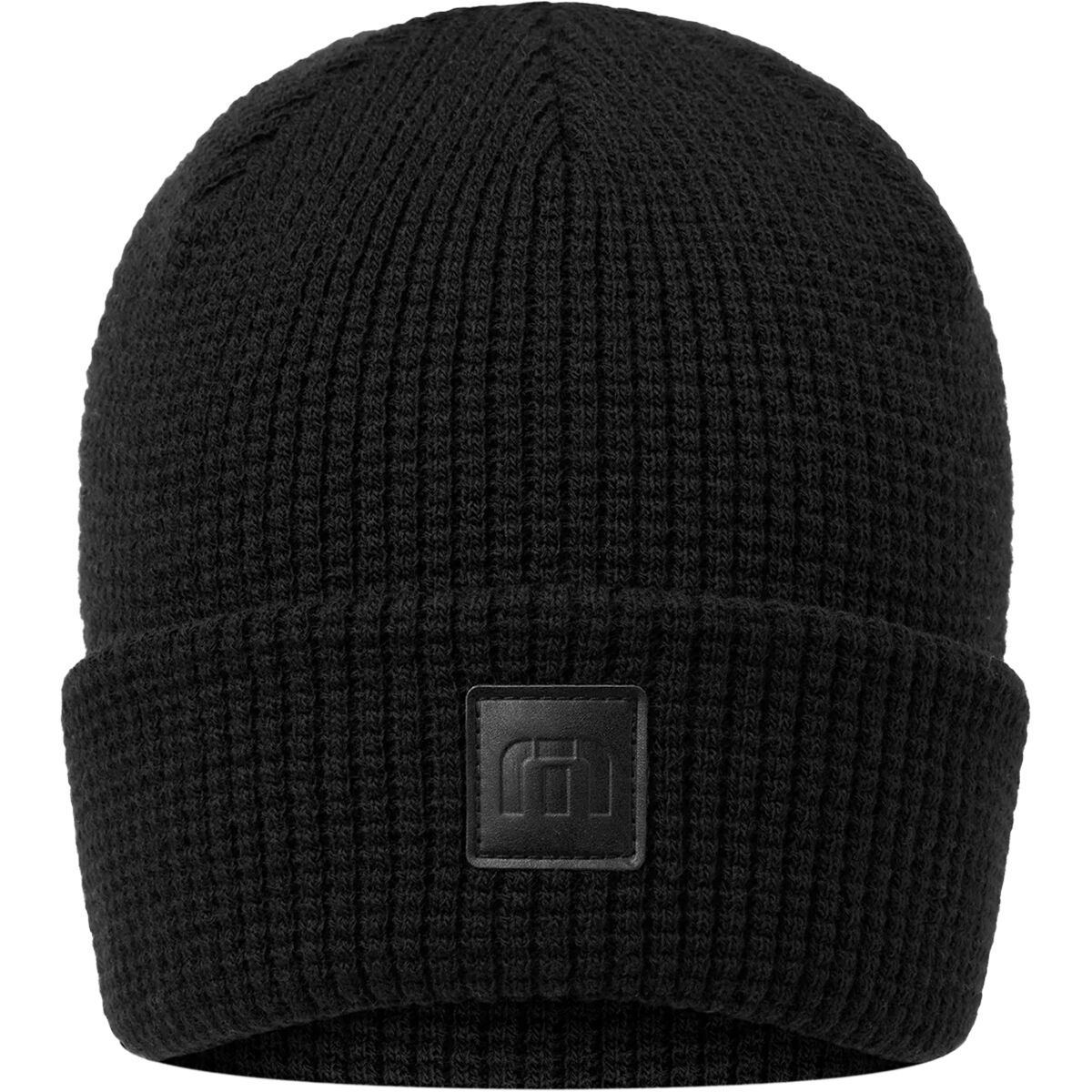 TravisMathew Cloud Waffle Beanie Black, One Size