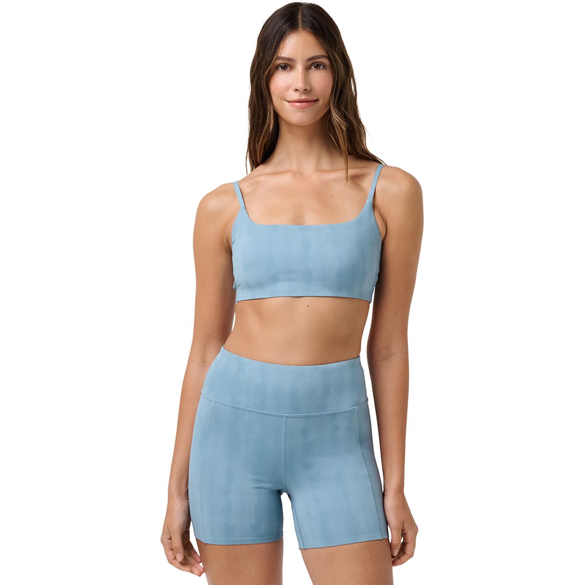 TravisMathew TravisMathew Moveknit Resilience Bra Top - Women's Smoke Blue Multi, XS