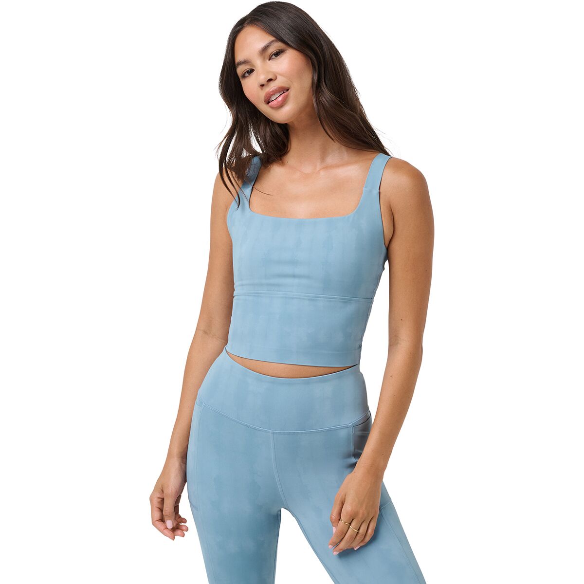 Image of TravisMathew Moveknit Resilience Tank - Women's Smoke Blue Multi, L