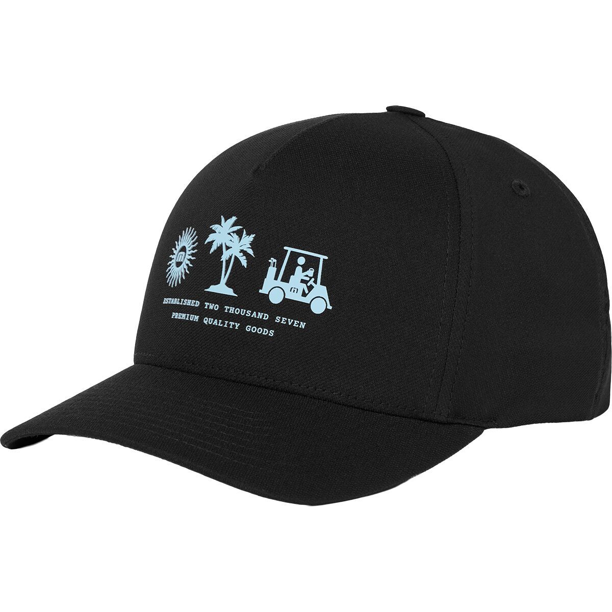 Image of TravisMathew Beverage Cart Hat Black, One Size