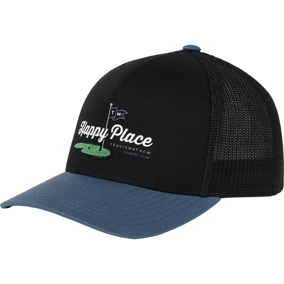 Image of TravisMathew Swing Season Hat Black, One Size