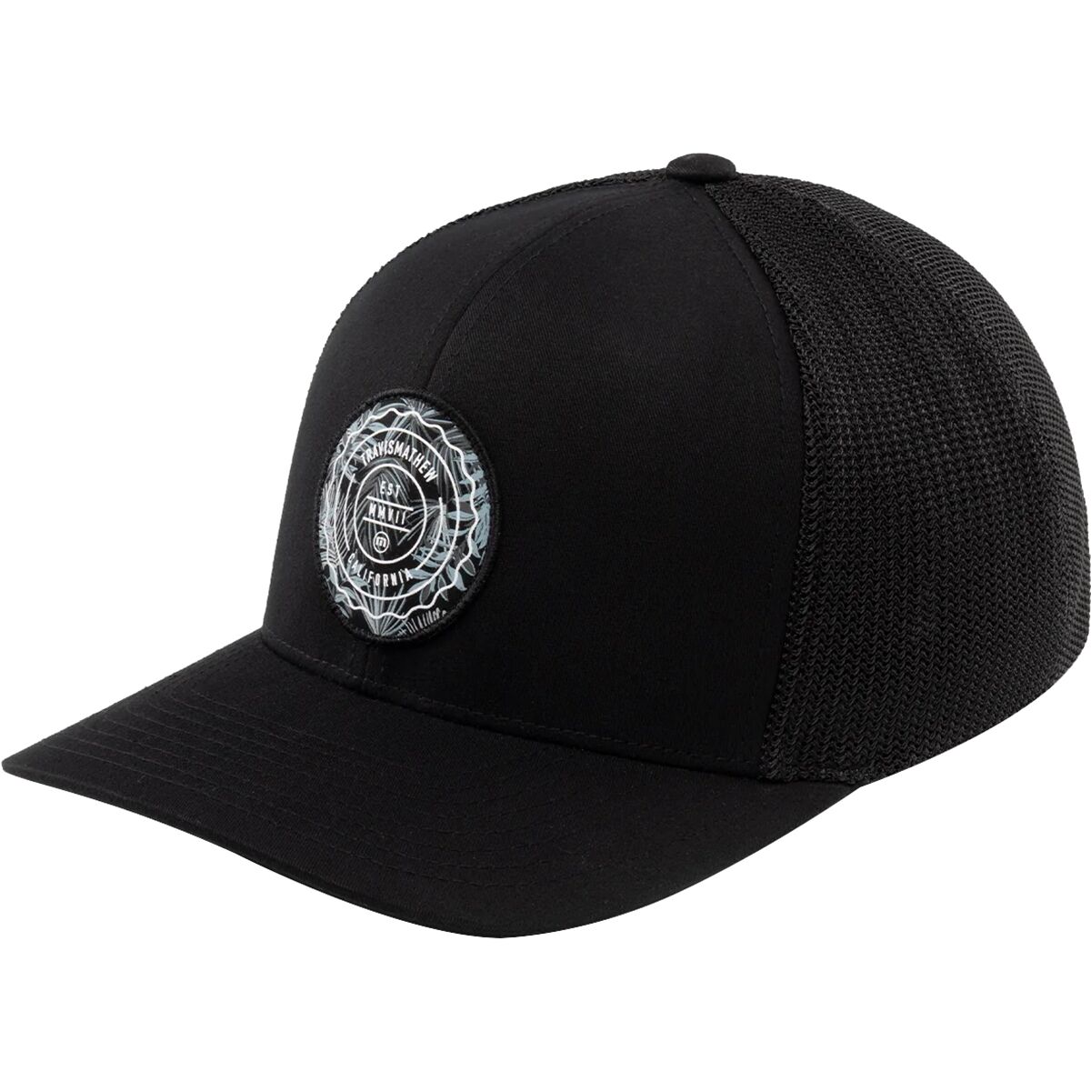 Image of TravisMathew The Patch Floral Hat Black, One Size