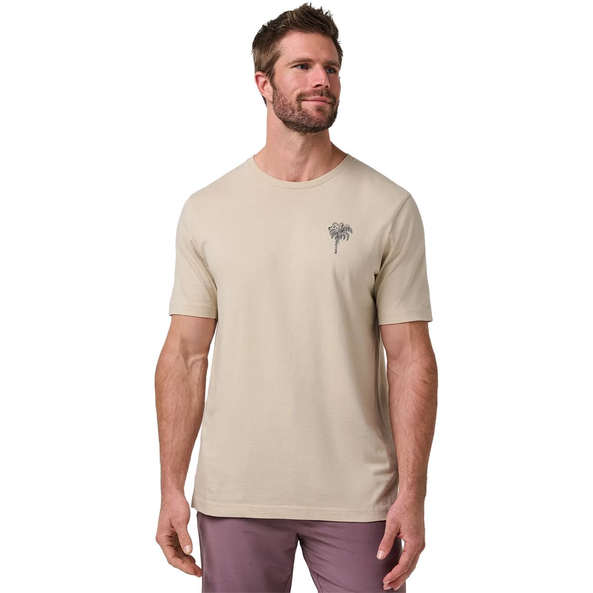 TravisMathew TravisMathew Club Member T-Shirt - Men's Italian Sand, L