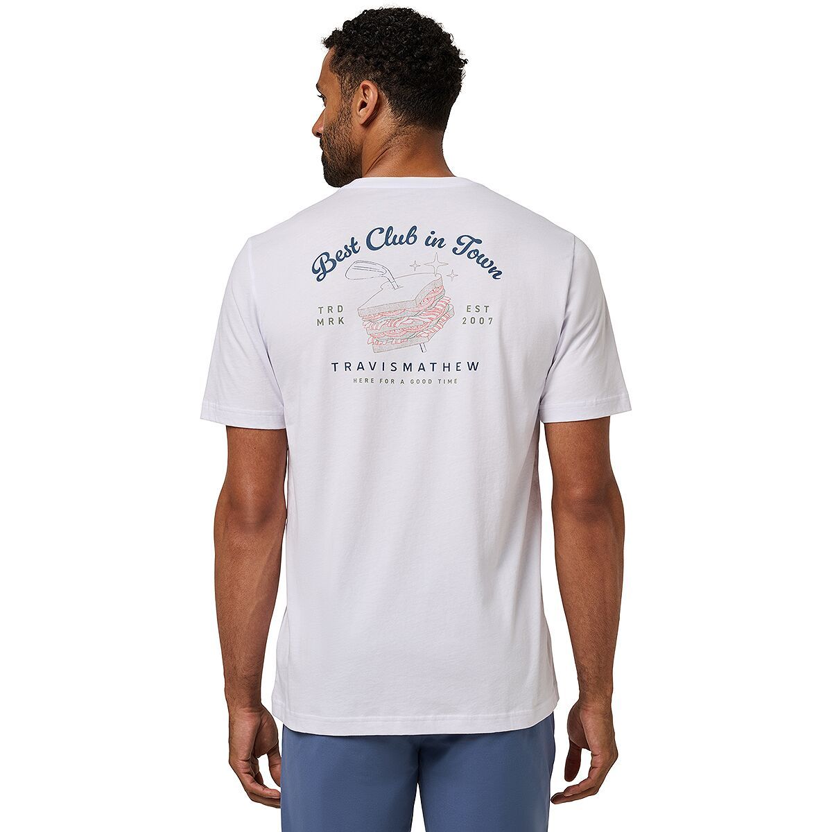 Image of TravisMathew Founding Member T-Shirt - Men's White, L