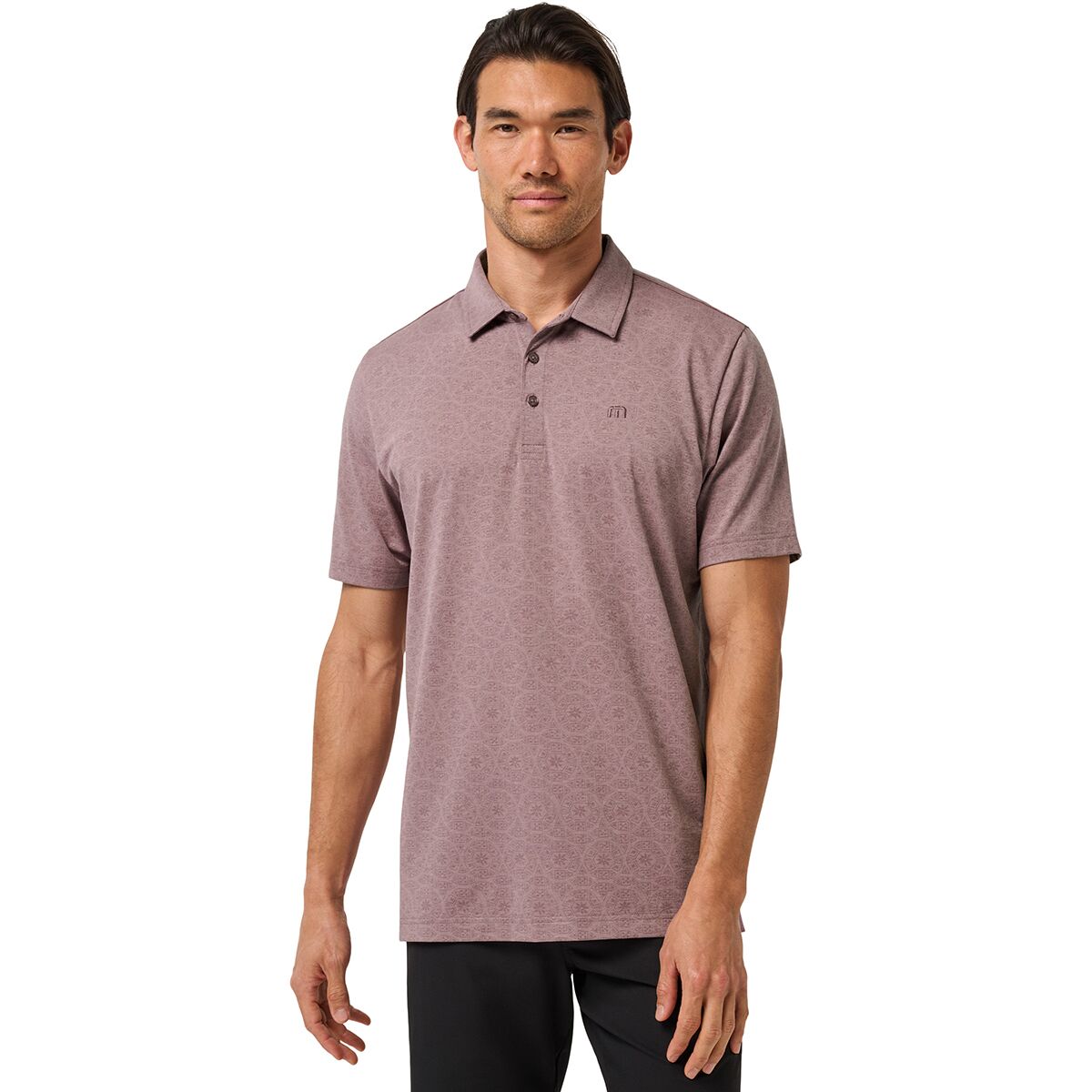 Image of TravisMathew Free Passage Polo Shirt - Men's Elderberry, M