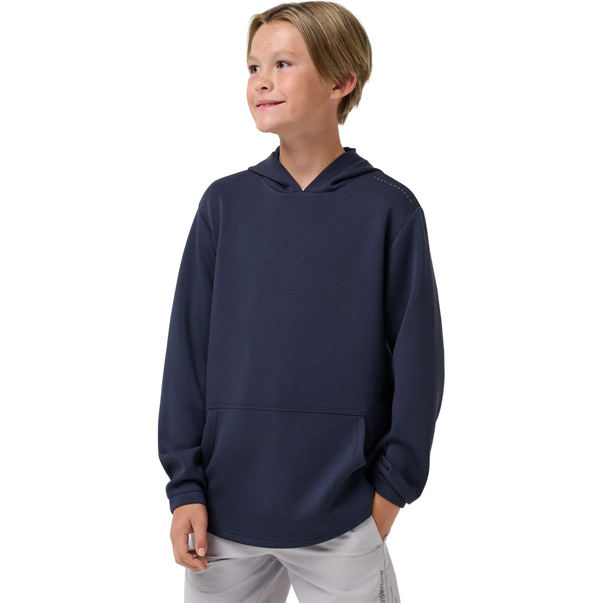 Image of TravisMathew Fibercloud Hoodie - Boys' Total Eclipse, M