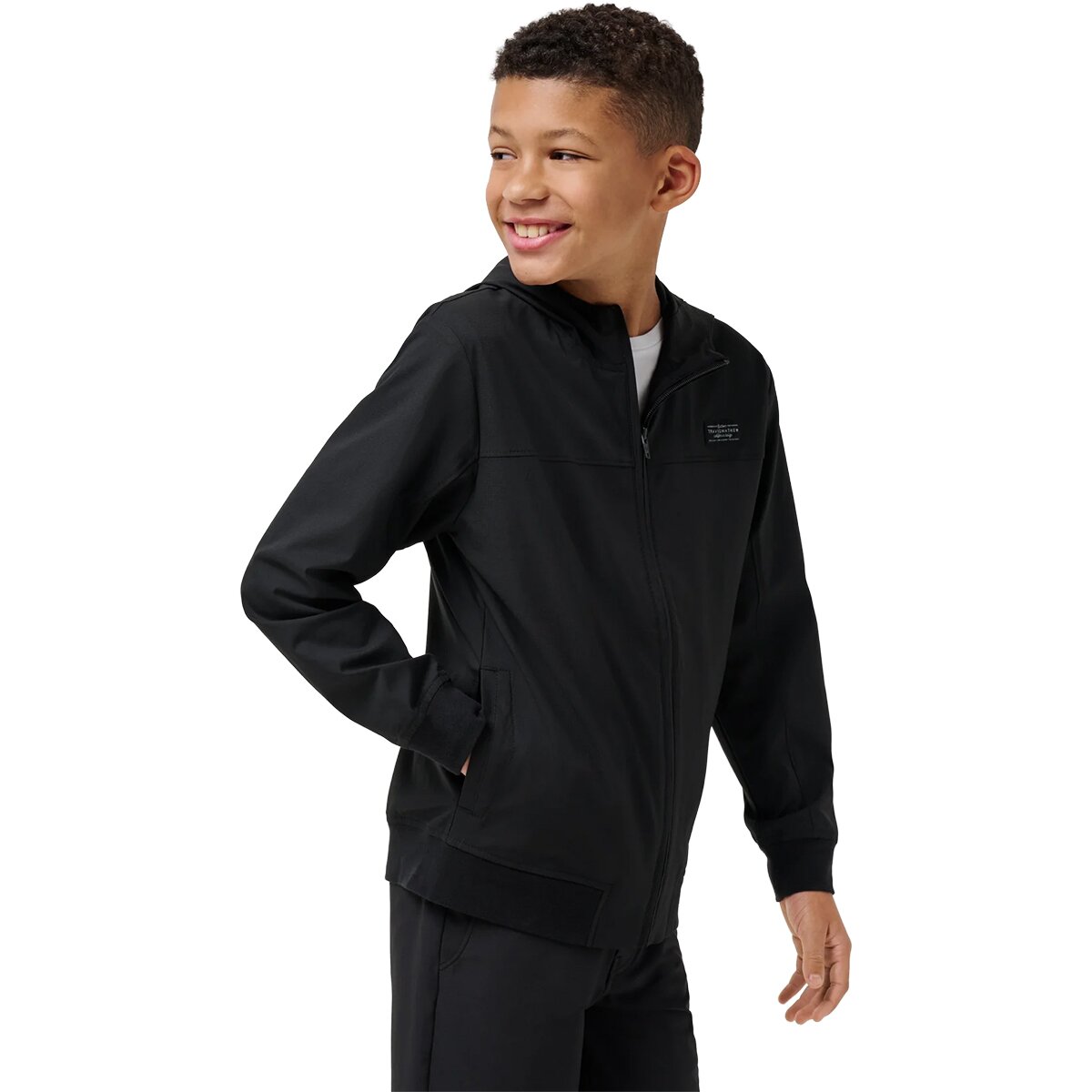 TravisMathew TravisMathew The Wanderlust Hooded Jacket - Boys' Black, M
