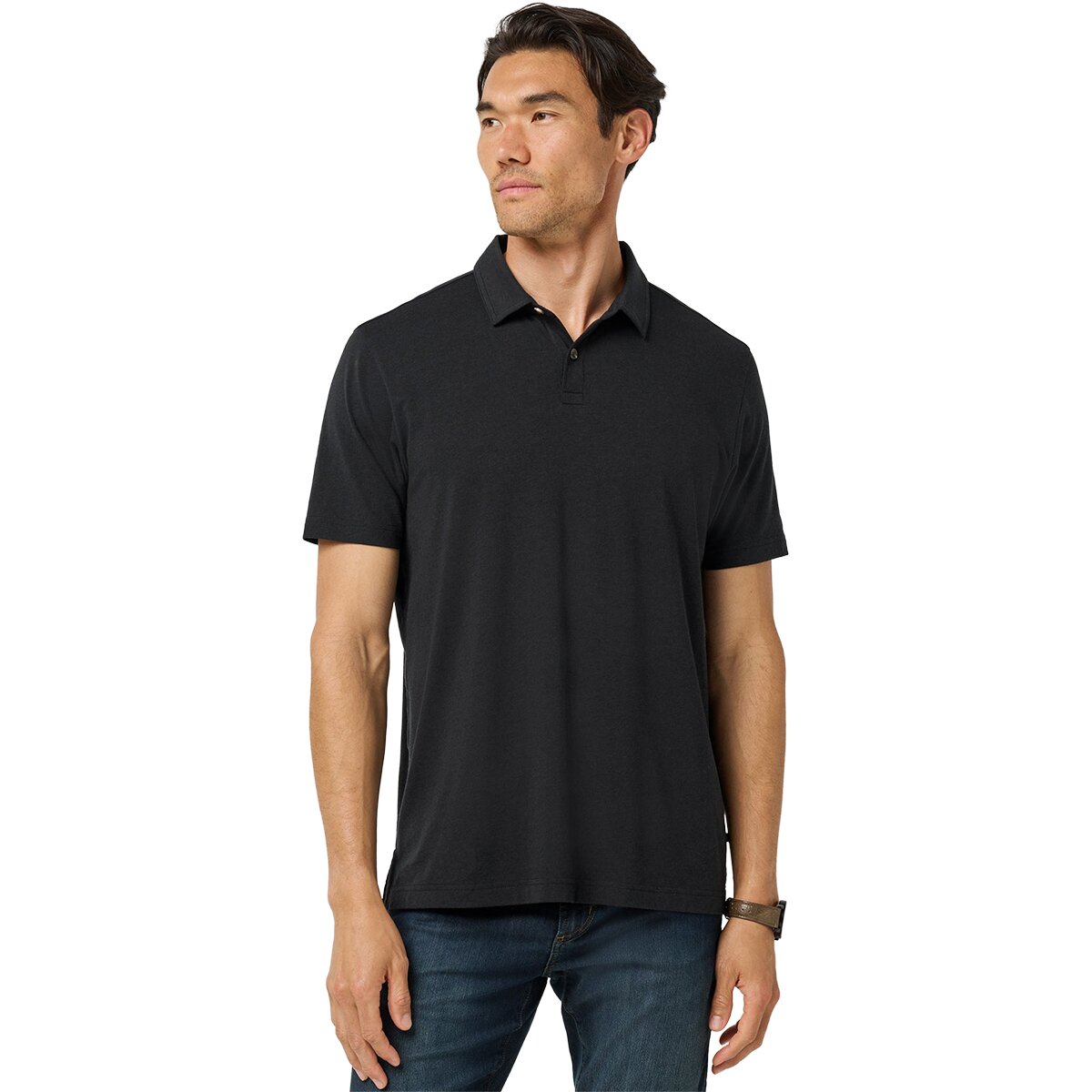 TravisMathew TravisMathew Cloud Classic Polo Shirt - Men's Black, S