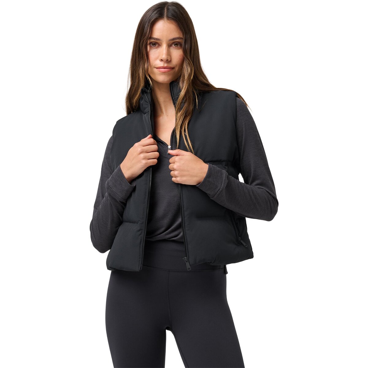 TravisMathew Moontide Bonded Vest 2.0 - Women's Black, M