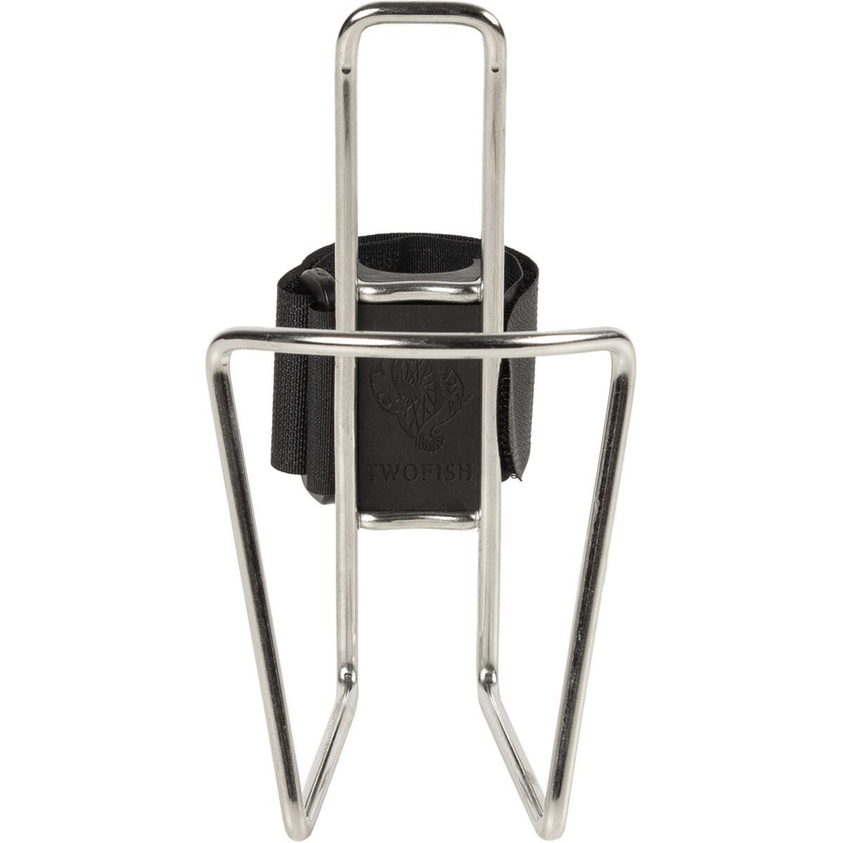 Image of Two Fish Water Bottle Cage Quick Release Stainless Steel One Color, One Size