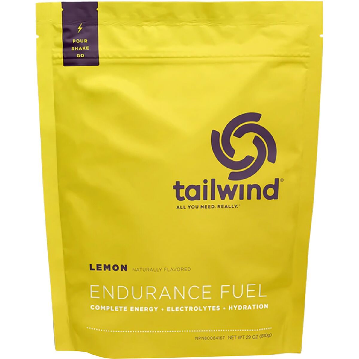 Image of Tailwind Nutrition Endurance Fuel Lemon, 30 serving, One Size