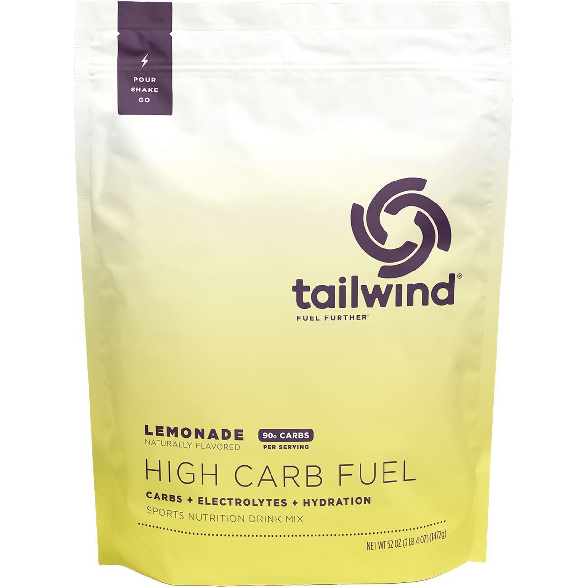 Image of Tailwind Nutrition High Carb Fuel Lemonade, 16 Serving Bag, One Size