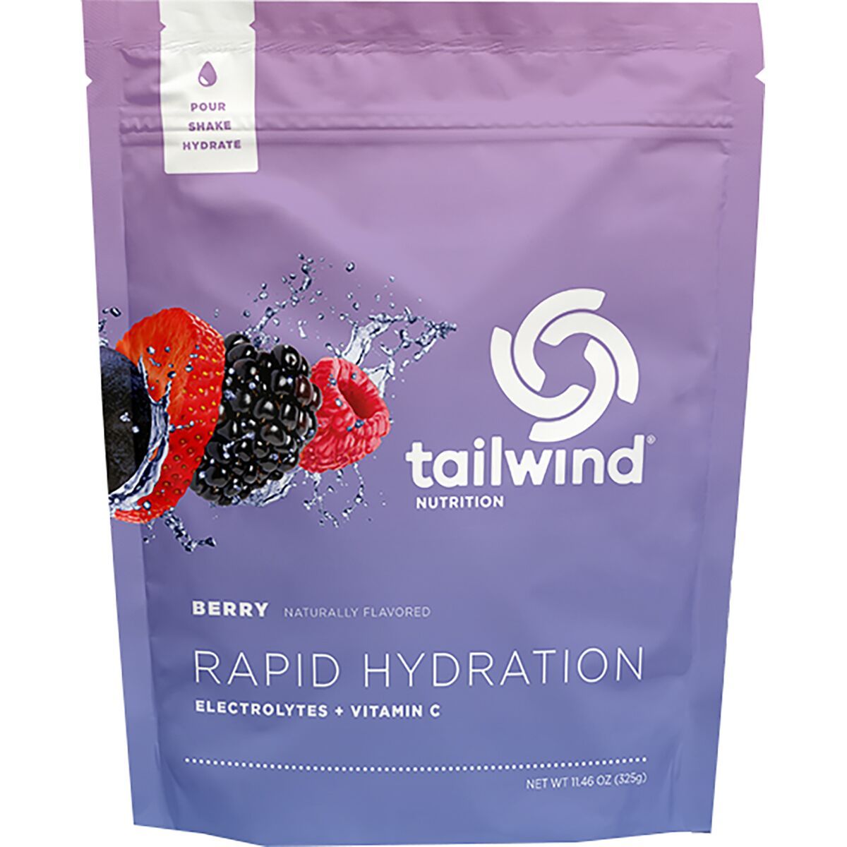 Image of Tailwind Nutrition Rapid Hydration Berry, 25-Serving Bag, One Size
