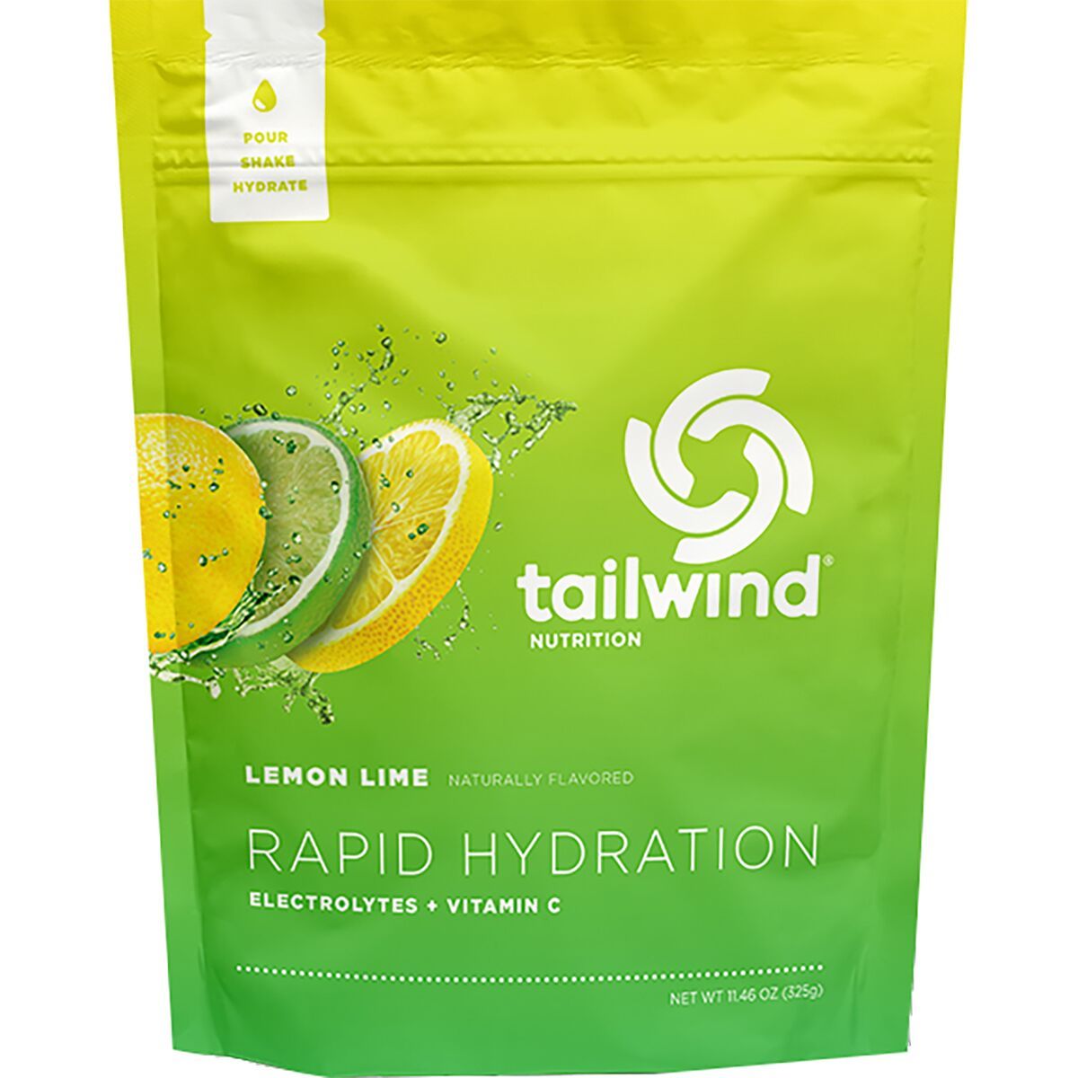 Image of Tailwind Nutrition Rapid Hydration Lemon Lime, 25-Serving Bag, One Size