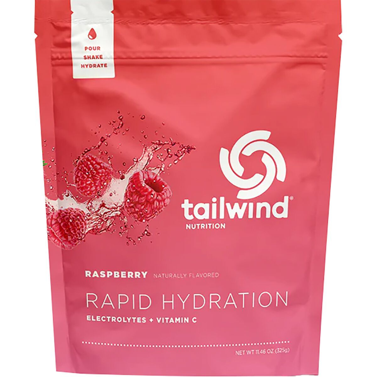 Image of Tailwind Nutrition Rapid Hydration Raspberry, 25-Serving Bag, One Size