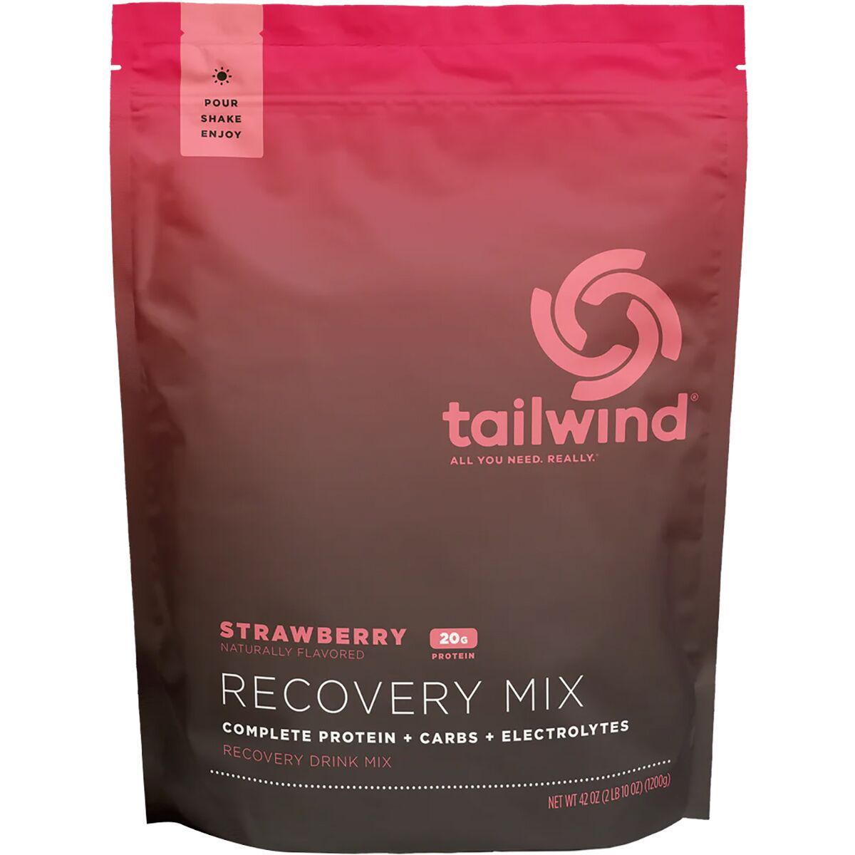 Image of Tailwind Nutrition Recovery Drink Mix Strawberry-20 Serving Bag, One Size