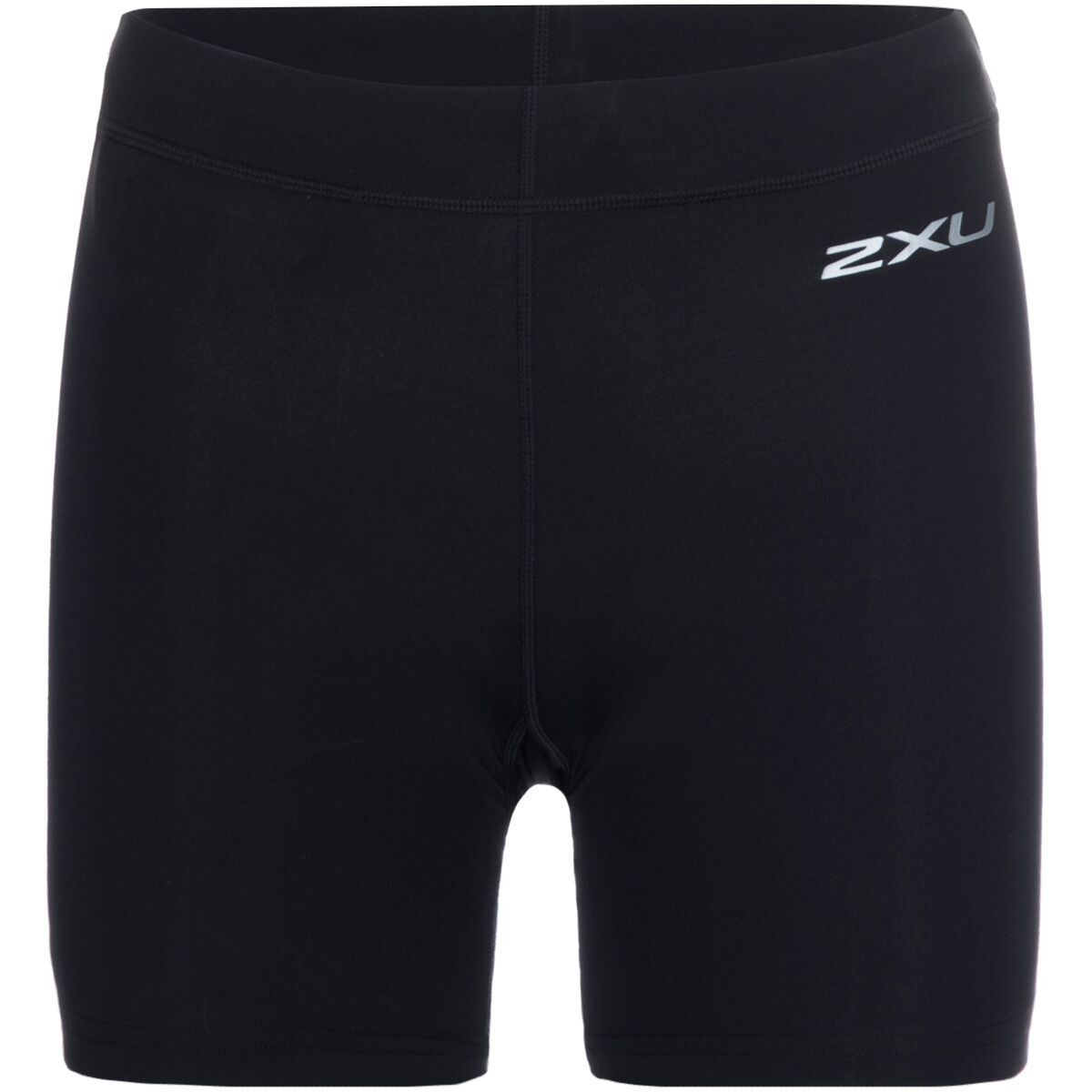 Image of 2XU Core Compression 5in Game Day Short - Women's Black/Silver, XS