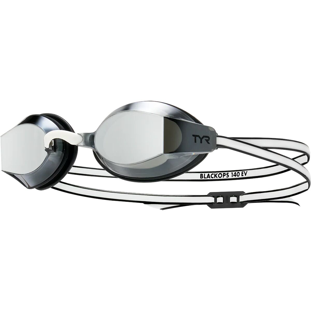 Image of TYR Black Ops Mirrored Goggle Met. Smoke, One Size