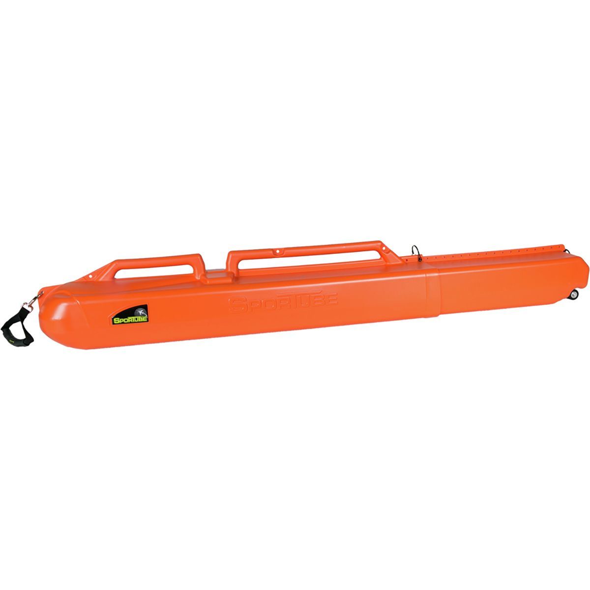 Sportube Series 2 - Double Ski Hard Travel Case Blaze Orange, One Size