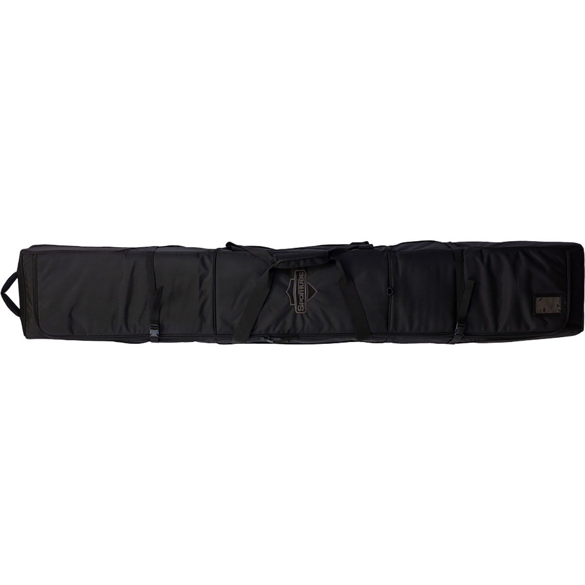 Sportube Sportube Ski Shield Wheeled Double Ski Bag Stealth Black, One Size