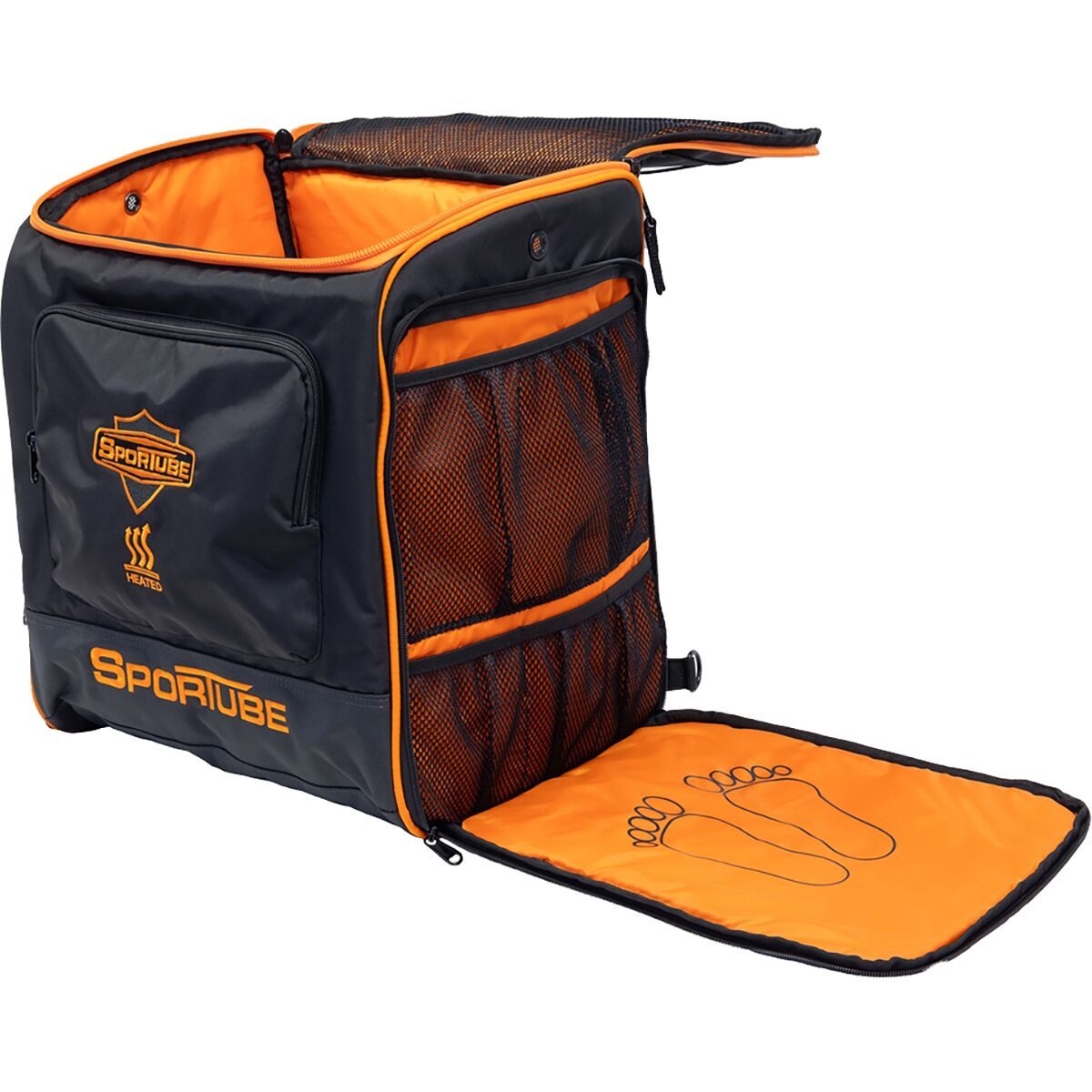 Sportube Toaster Elite Heated Boot Bag Orange/Black, One Size