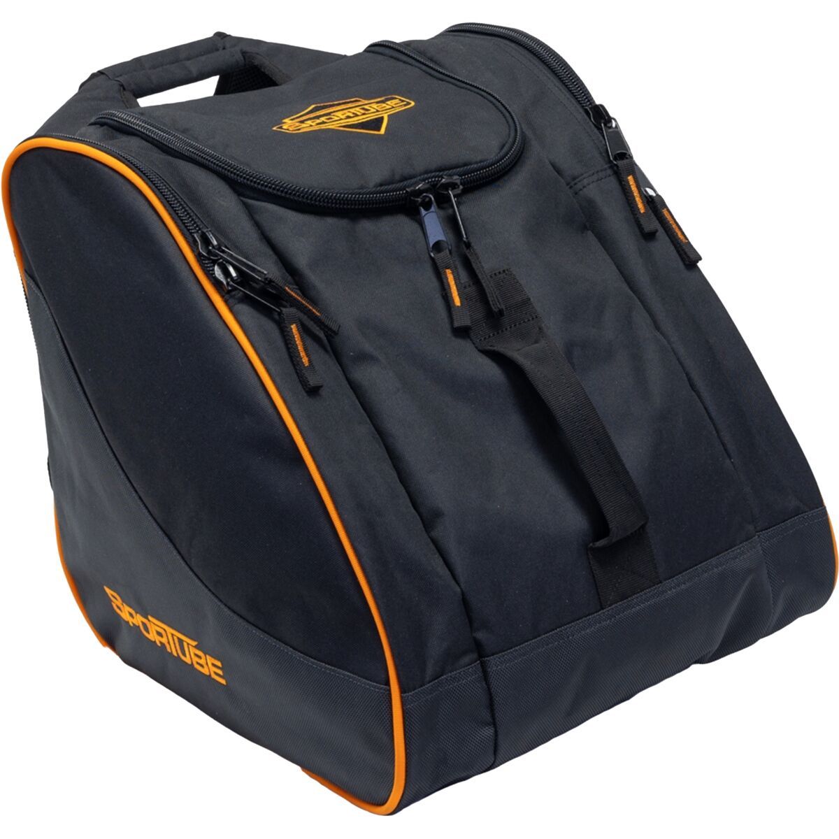Sportube Traveler Boot Bag Orange/Black, One Size