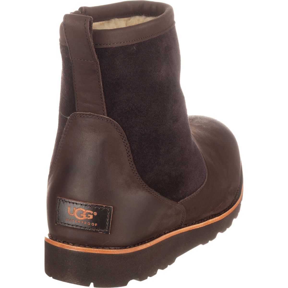 Men\'s Size 12 UGG Munroe 1005284 Leather Suede Waterproof Fur Lined Winter Boots UGG Zip Black Boots for Men for Sale | Shop New & Used Men main image 4