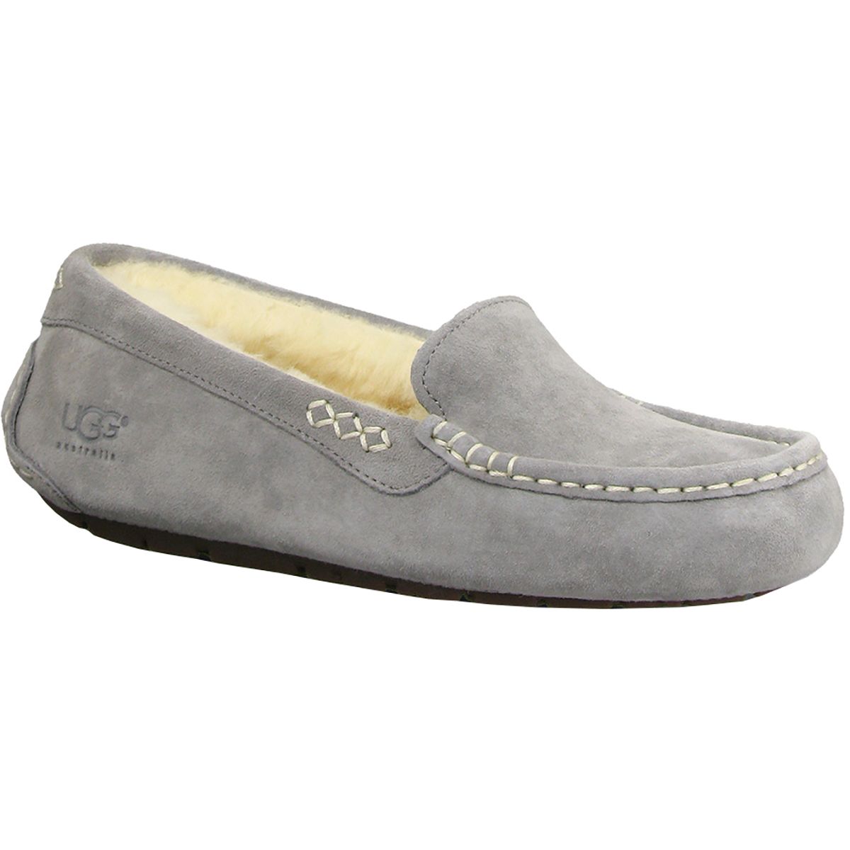 ugg ansley slippers light grey