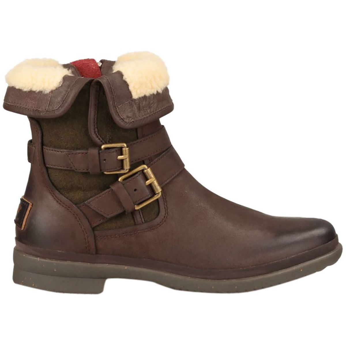 UGG Simmens Waterproof Leather Moto Boots Women’s Size 10 Brown Buckle UGG Simmens Boot - Women main image 3