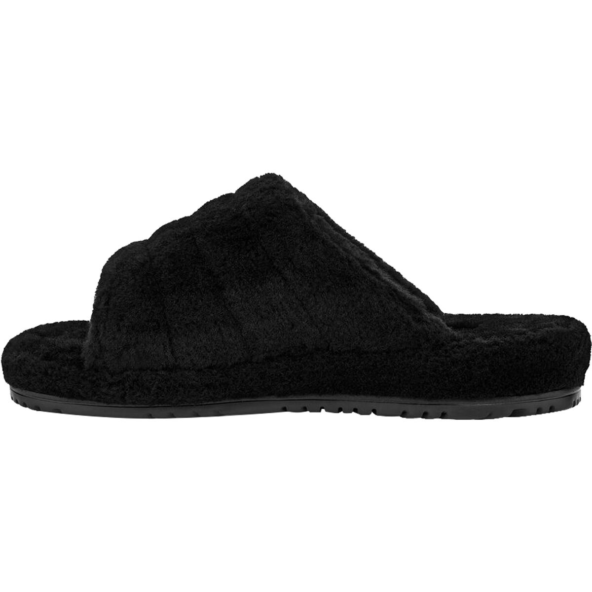 UGG Fluff You Blackout Sheepskin Slippers Sz 9 Men BLATNLFLU_D17.jpg main image 3