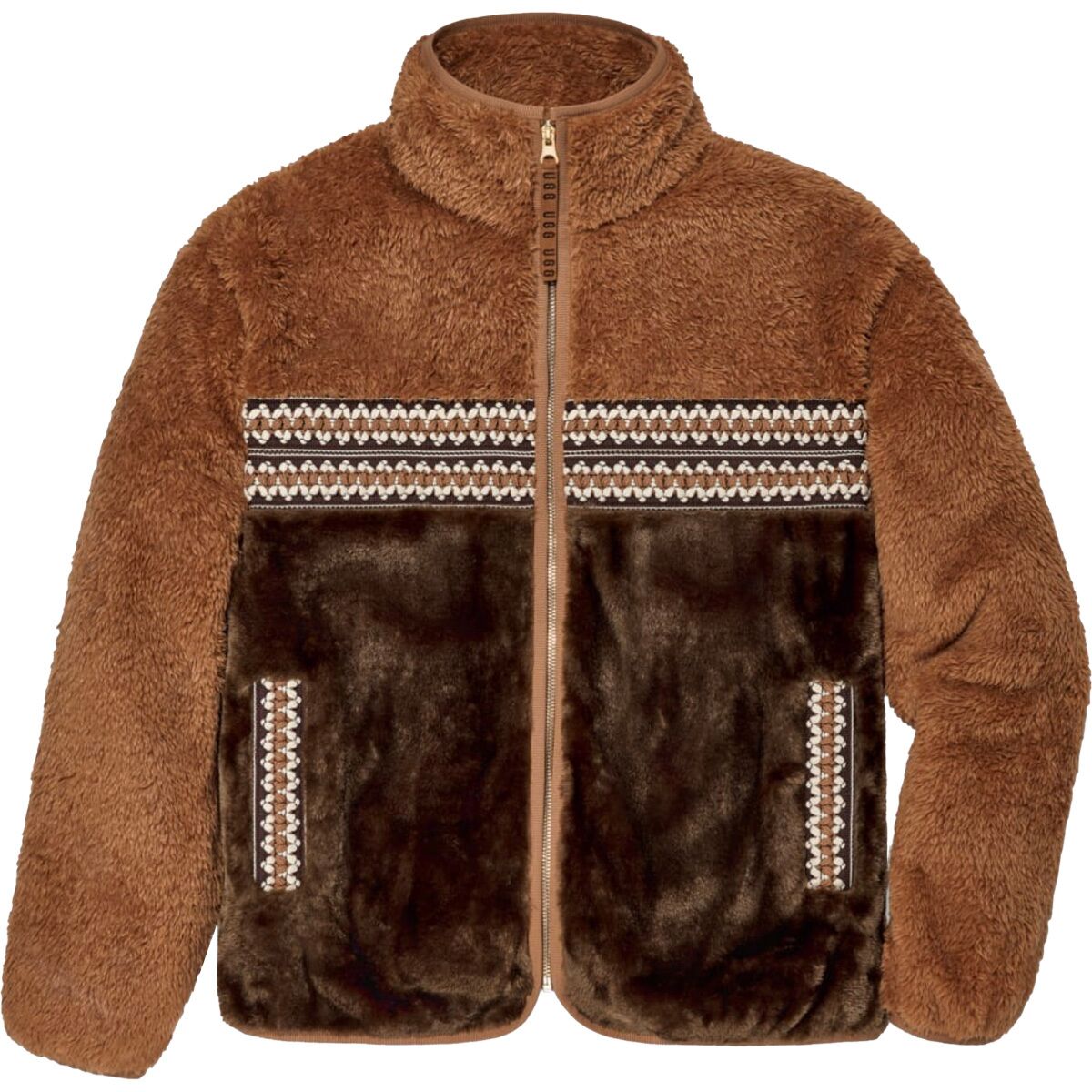 UGG Marlene Sherpa Heritage Braid Jacket - Women's - Clothing