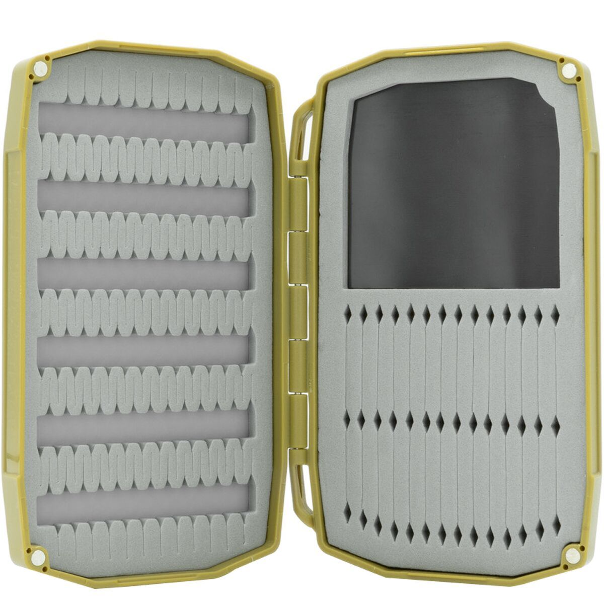 Image of Umpqua UPG Foam Weekender Mini Fly Box Olive, Mini