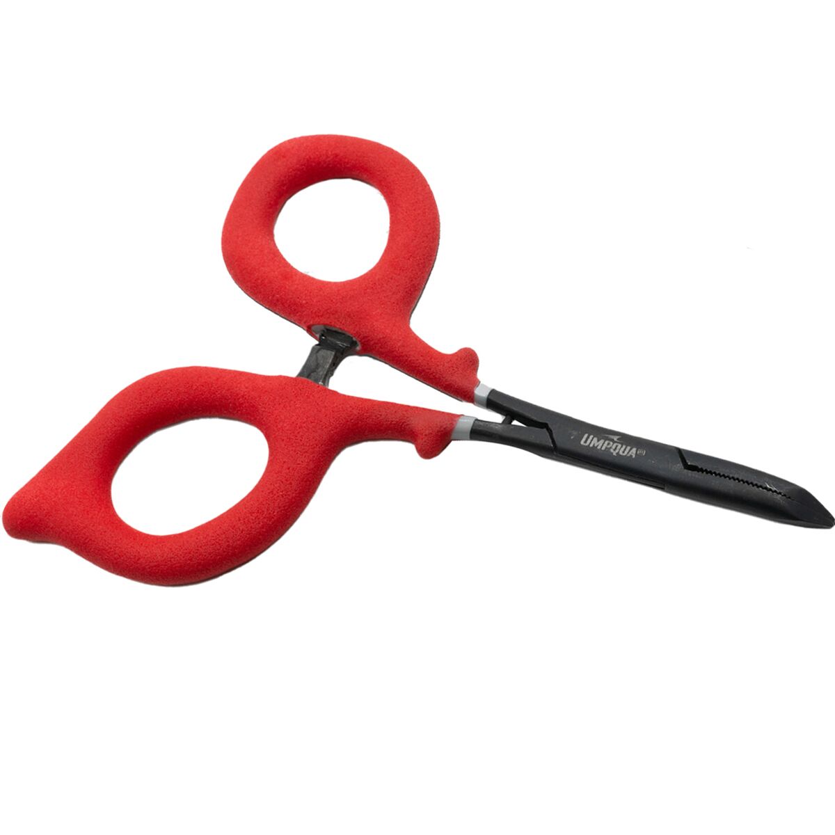 Umpqua Umpqua Rivergrip Hemo/Forceps Curved Red, One Size