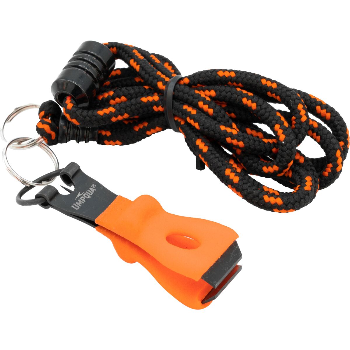 Umpqua Umpqua Rivergrip Nipper + Lanyard Hot Orange, One Size